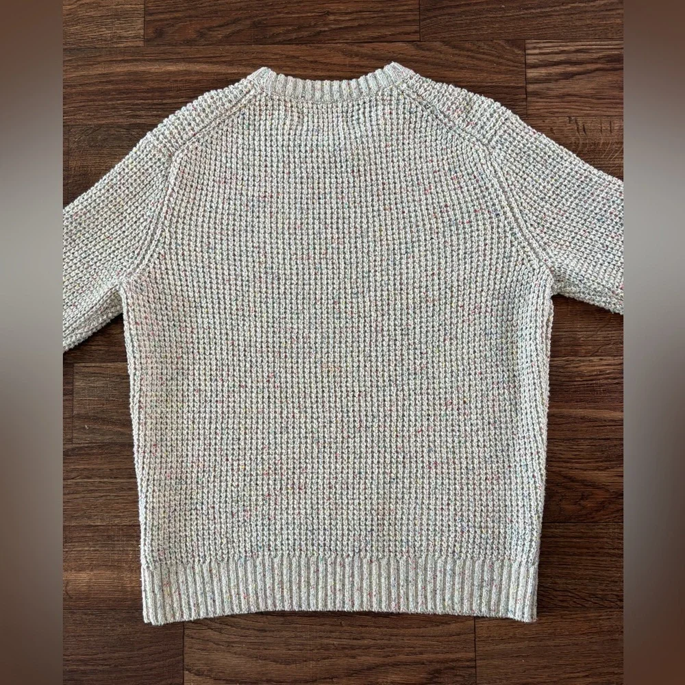 Wellen Headlands Crewneck Sweater Color: Funfetti Recycled Cotton Small S